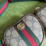 Gucci Ophidia GG heart utility belt ‎698805