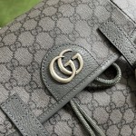 Gucci Ophidia GG medium backpack ‎598140 Grey