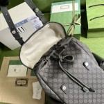 Gucci Ophidia GG medium backpack ‎598140 Grey