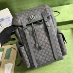 Gucci Ophidia GG medium backpack ‎598140 Grey