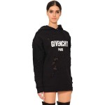 Givenchy Paris Destroyed Hoodies Black