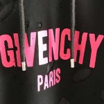 Givenchy Paris Destroyed Hoodies Black with red