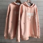 Givenchy Paris Destroyed Hoodies Pink