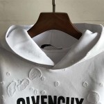 Givenchy Paris Destroyed Hoodies White