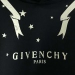 Givenchy Gemini Embroidered Hoodies Black