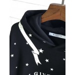 Givenchy Gemini Embroidered Hoodies Black