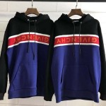 Givenchy Towelling Band Hoodie Black