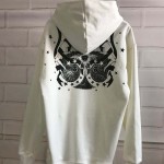 Givenchy Gemini Embroidered Hoodies White