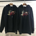 Givenchy Leo Printed Hoodie Black