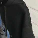 Givenchy Shark Printed Hoodie Black