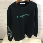 Givenchy Capricorn Printed Sweater with Sequins Black