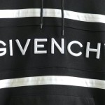 Givenchy Paris 4G Contrasting Hooded Sweatshirt Black