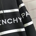 Givenchy Paris 4G Contrasting Hooded Sweatshirt Black