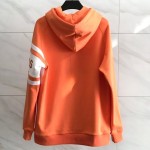 Givenchy Paris 4G Contrasting Hooded Sweatshirt Orange