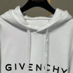 Givenchy Archetype slim fit hoodie in fleece white