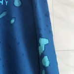 Givenchy destroyed hoodie blue