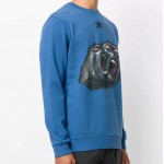 Givenchy Monkey Printed Sweatshirt Blue