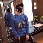 Givenchy Monkey Printed Sweatshirt Blue