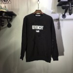 Givenchy Paris Destroyed Sweatshirt Black