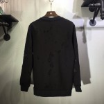 Givenchy Paris Destroyed Sweatshirt Black