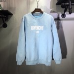 Givenchy Paris Destroyed Sweatshirt Blue