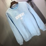 Givenchy Paris Destroyed Sweatshirt Blue