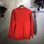 Givenchy Paris Destroyed Sweatshirt Red