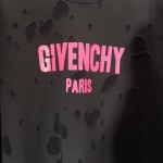 Givenchy Paris Destroyed Sweatshirt Black with Red