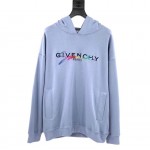 Givenchy signature hoodie blue