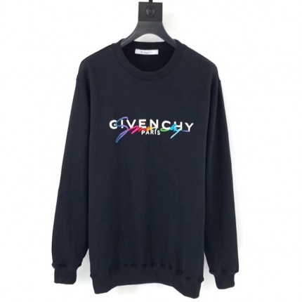 Givenchy signature sweatshirt black