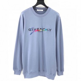 Givenchy signature sweatshirt blue