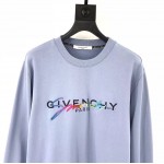 Givenchy signature sweatshirt blue