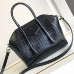 Givenchy Mini Antigona bag 4G leather Tote Black