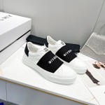 City Sport sneakers in leather with GIVENCHY strap white / black