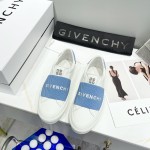 City Sport sneakers in leather with GIVENCHY strap white / blue