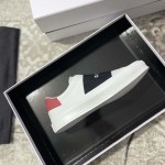 City Sport sneakers in leather with GIVENCHY strap black / red