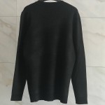 Givenchy Label Printed Wool Sweater Black