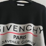 Givenchy Label Printed Wool Sweater Black