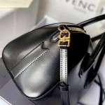 Givenchy Mini Antigona bag in Box leather Black