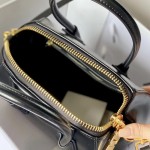 Givenchy Mini Antigona bag in Box leather Black