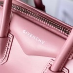 Givenchy Mini Antigona bag in Box leather Pink