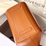 Givenchy Mini Antigona bag in Box leather Tan