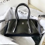 Givenchy Mini Antigona Stretch bag in Box leather Black