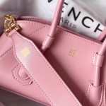 Givenchy Mini Antigona Stretch bag in Box leather Pink