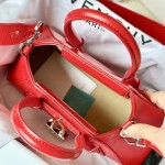 Givenchy Mini Antigona Stretch bag in Box leather Red