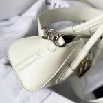 Givenchy Mini Antigona Stretch bag in Box leather White