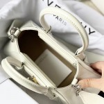 Givenchy Mini Antigona Stretch bag in Box leather White