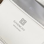 Givenchy Mini Antigona Stretch bag in Box leather White