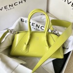 Givenchy Mini Antigona Stretch bag in Box leather Yellow