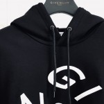 Givenchy Refracted embroidered hoodie Black